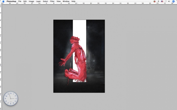 Creation of burned men: Step 27